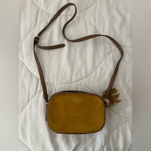 Kate spade yellow crossbody bag